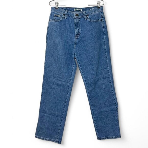 Y2k Lee Relaxed Straight‎ Blue Jeans 🌼 - Picture 1 of 4